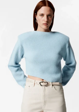 Asymmetric Rib-Knit Sweater | & Other Stories Online