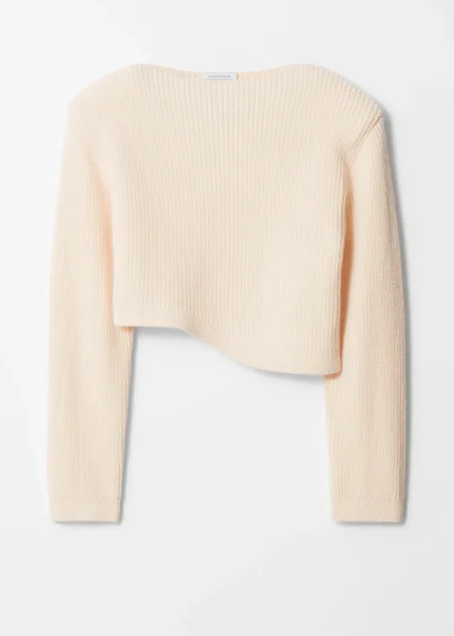 Asymmetric Rib-Knit Sweater | & Other Stories Online