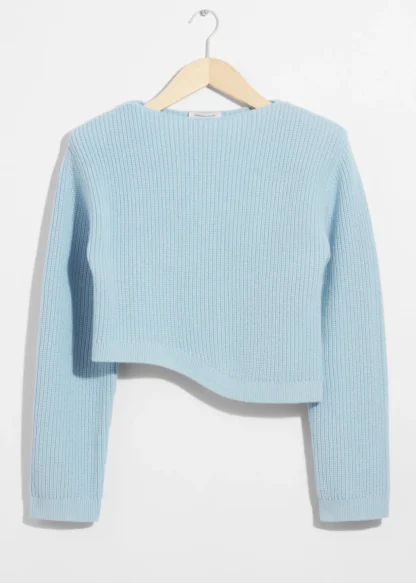 Asymmetric Rib-Knit Sweater | & Other Stories Online