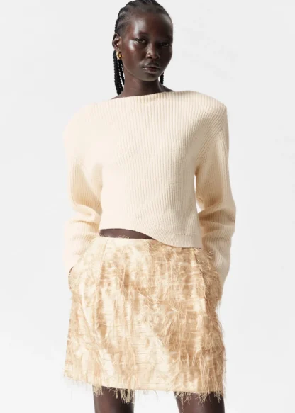 Asymmetric Rib-Knit Sweater | & Other Stories Online