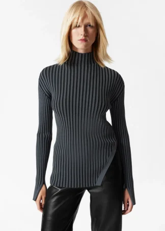 Asymmetric Rib-Knit Top | & Other Stories Best Sale