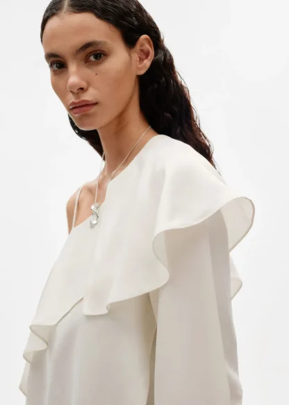 Asymmetric Silk Top | & Other Stories New