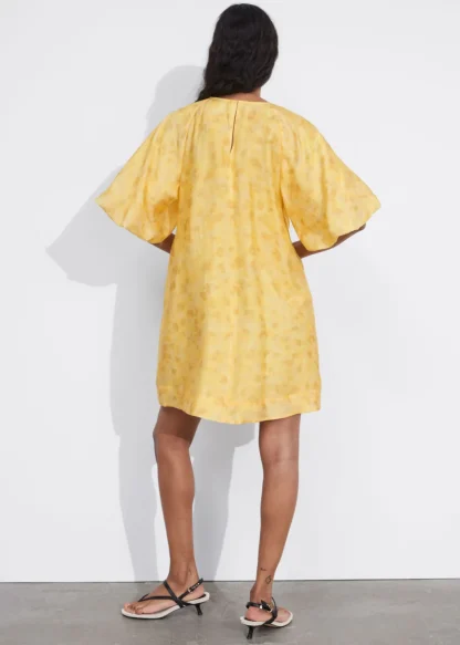 Balloon-Sleeve Mini Dress | & Other Stories Cheap