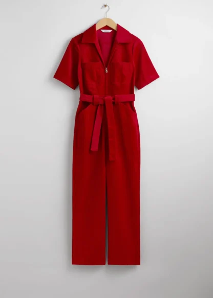 Belted Corduroy Jumpsuit | & Other Stories Discount