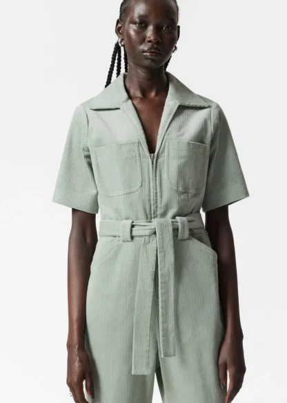 Belted Corduroy Jumpsuit | & Other Stories Discount