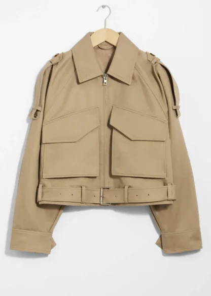 Belted Patch-Pocket Jacket | & Other Stories Best Sale