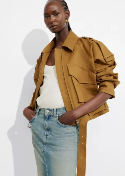 Belted Patch-Pocket Jacket | & Other Stories Best Sale