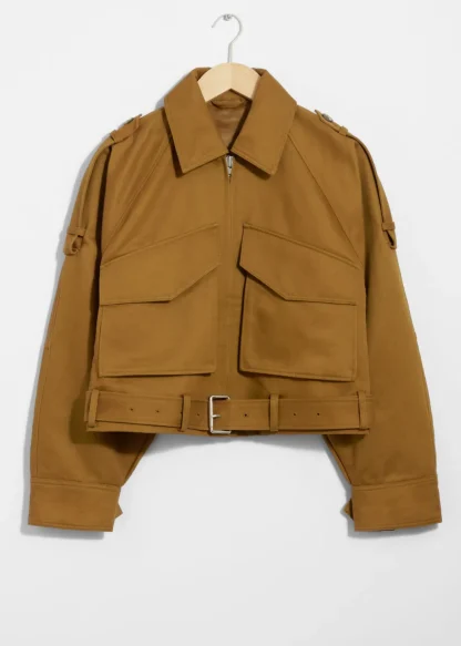 Belted Patch-Pocket Jacket | & Other Stories Best Sale