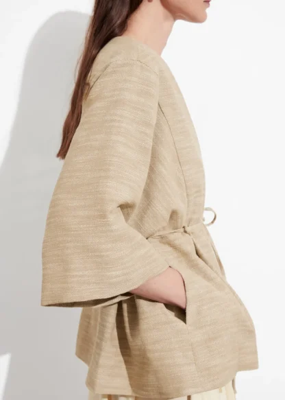 Belted Silk-Blend Jacket | & Other Stories Hot