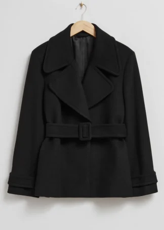 Belted Wool Jacket | & Other Stories Cheap