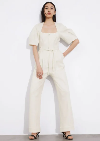 Belted Zip-Front Jumpsuit | & Other Stories Discount