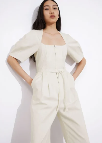 Belted Zip-Front Jumpsuit | & Other Stories Discount