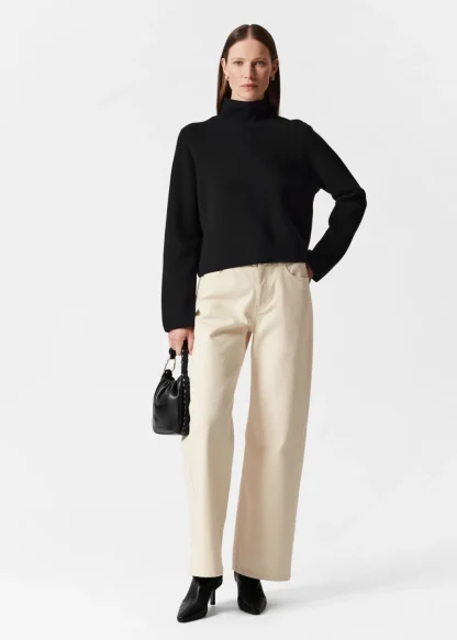 Boxy Turtleneck Knit Sweater | & Other Stories Discount