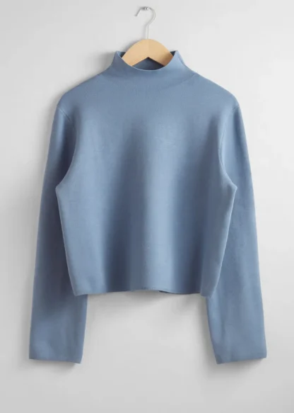 Boxy Turtleneck Knit Sweater | & Other Stories Discount