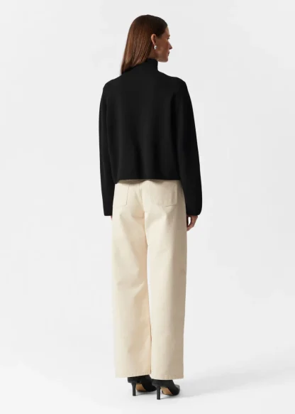 Boxy Turtleneck Knit Sweater | & Other Stories Discount