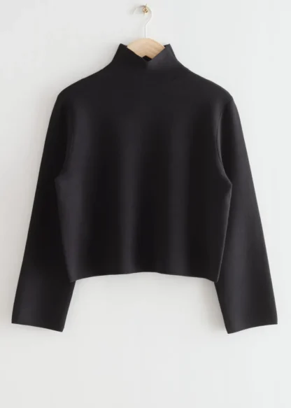 Boxy Turtleneck Knit Sweater | & Other Stories Discount