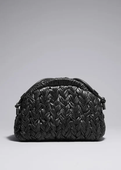 Braided Leather Clutch Bag | & Other Stories New