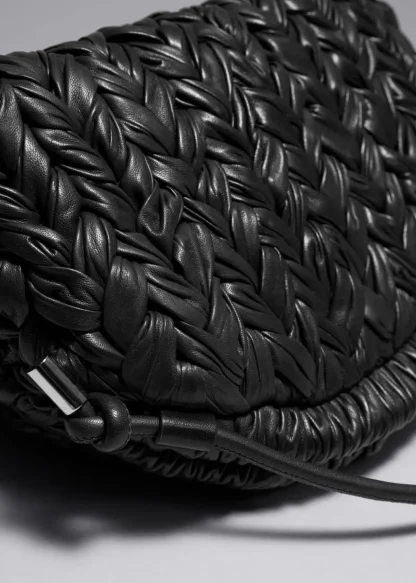 Braided Leather Clutch Bag | & Other Stories New