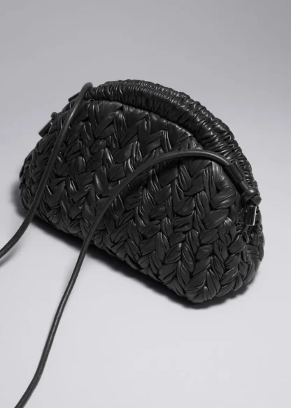 Braided Leather Clutch Bag | & Other Stories New