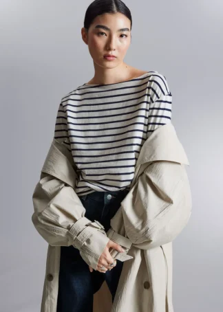 Breton Stripe Top | & Other Stories Flash Sale