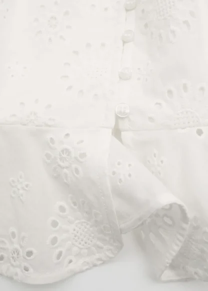 Broderie Anglaise Frilled Blouse | & Other Stories Cheap