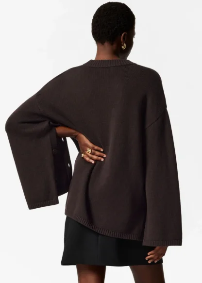 Button-Detailed Merino Sweater | & Other Stories Shop