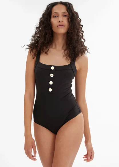 Button-Detailed Swimsuit | & Other Stories Sale