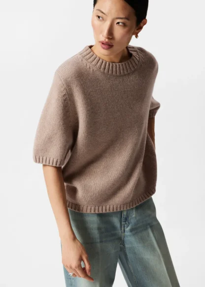 Cashmere-Blend Knit T-Shirt | & Other Stories Cheap