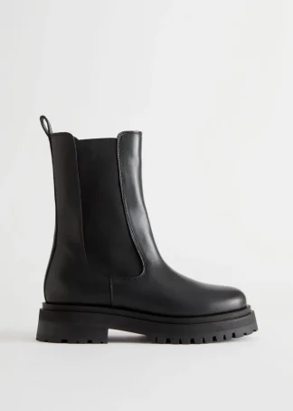 Chunky Chelsea Leather Boots | & Other Stories Best Sale