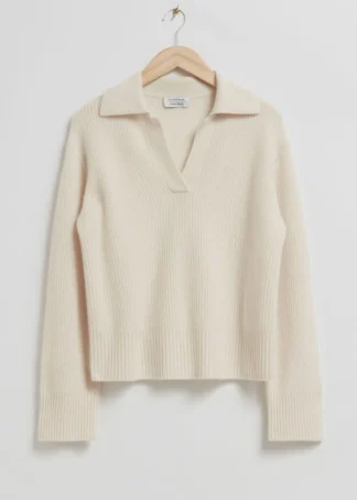 Collared Cashmere Sweater | & Other Stories Store