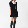 Collared Velvet Mini Dress | & Other Stories Best Sale