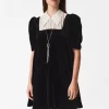 Collared Velvet Mini Dress | & Other Stories Best Sale