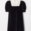 Collared Velvet Mini Dress | & Other Stories Best Sale