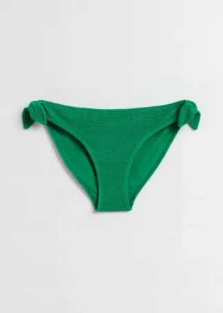 Crepe Knot Tie Bikini Bottoms | & Other Stories Discount