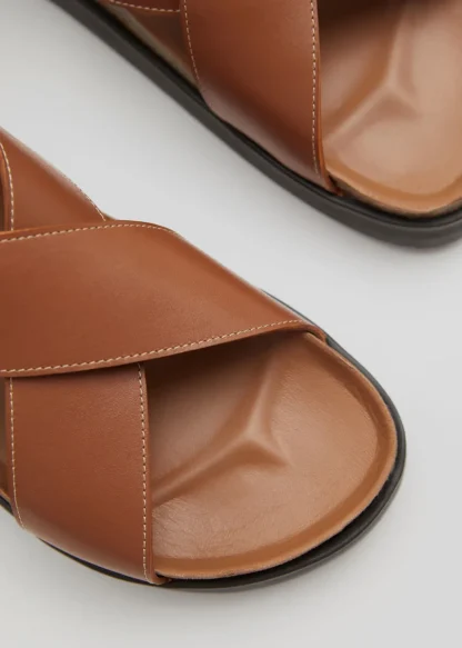 Criss-Cross Leather Sandals | & Other Stories Cheap