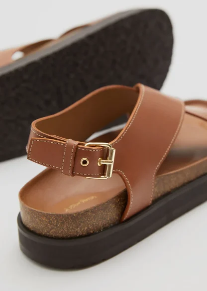 Criss-Cross Leather Sandals | & Other Stories Cheap