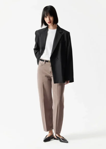 Cropped Barrel-Leg Jeans | & Other Stories Hot