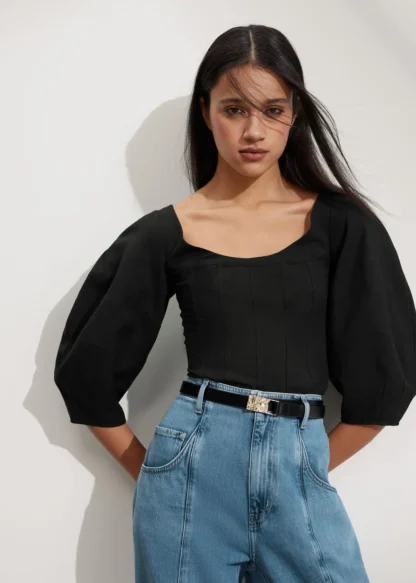 Cropped Corset Blouse | & Other Stories Online