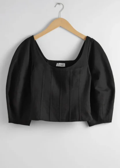 Cropped Corset Blouse | & Other Stories Online