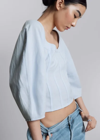 Cropped Corset Blouse | & Other Stories Online