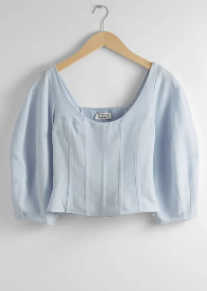 Cropped Corset Blouse | & Other Stories Online