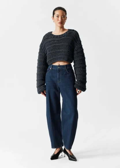 Cropped Open-Stitch Jumper | & Other Stories Best