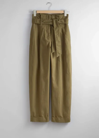 Cropped Paperbag Trousers | & Other Stories Store