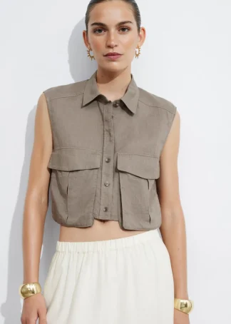 Cropped Patch-Pocket Top | & Other Stories Sale