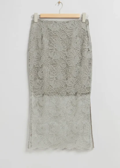 Decorative Lace Pencil Skirt | & Other Stories Clearance