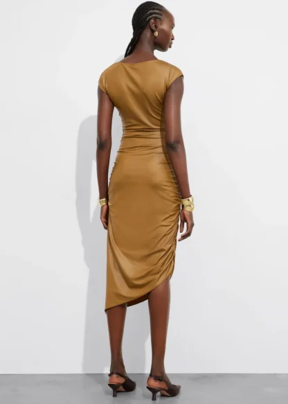 Draped Midi Dress | & Other Stories Cheap