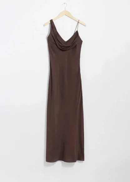 Draped Silk Midi Dress | & Other Stories Store