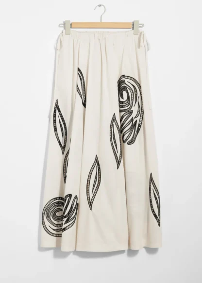 Embroidered Midi Skirt | & Other Stories Discount