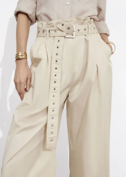 Eyelet-Belt Paperbag Trousers | & Other Stories Best Sale