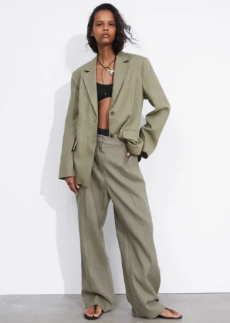 Fitted Linen Blazer | & Other Stories Best Sale